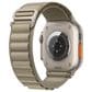 Apple Watch Ultra 2 GPS Cellular 49mm Titanium Case and Olive Alpine Loop Band - Small with 1-Year AppleCare+, , large