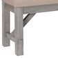Linon Home Decor Turino Padded Dining Bench in Weathered Grey, , large