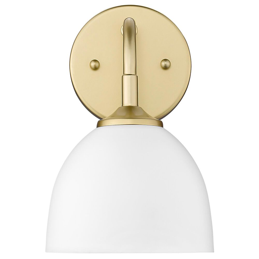Golden Lighting Zoey 1-Light Wall Sconce in Olympic Gold, , large