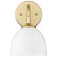 Golden Lighting Zoey 1-Light Wall Sconce in Olympic Gold, , large