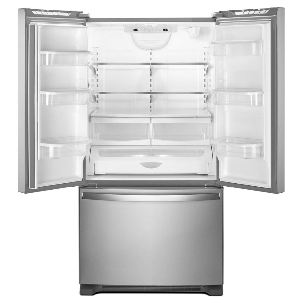 Whirlpool 22.1 Cu. Ft French Door Refrigerator in Fingerprint Resistant Stainless Steel, , large