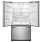 Whirlpool 22.1 Cu. Ft French Door Refrigerator in Fingerprint Resistant Stainless Steel, , large