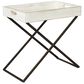 Signature Design by Ashley Janfield Accent Table in Antique White and Black, , large