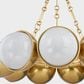 Corbett Lighting Althea 9-Light Chandelier in Vintage Polished Brass, , large