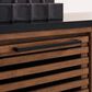 Ashley Kallari Credenza Desk in Warm Brown and Matte Black, , large