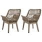 Ashley Beach Front Patio Arm Chair in Beige (Set of 2), , large