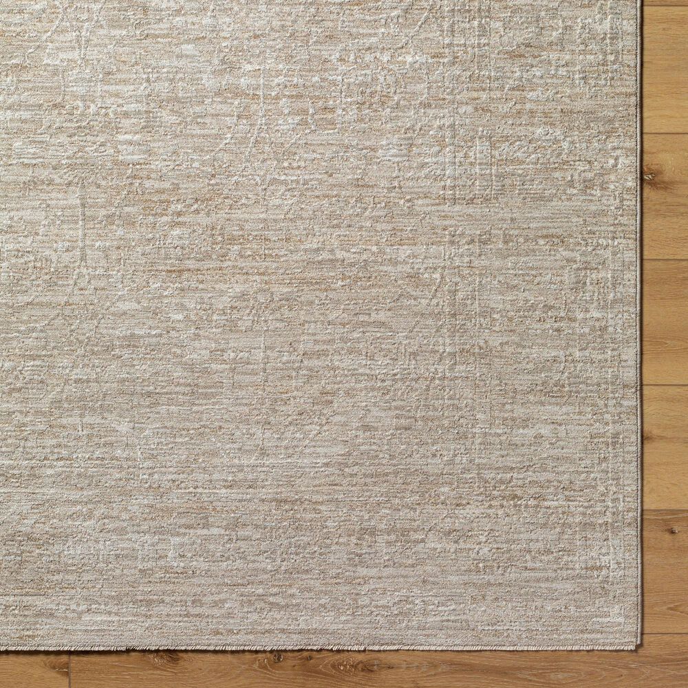 Surya Masterpiece MPC-2315 Medium Gray, Light Gray and Cream 2'7" x 10' Runner, , large