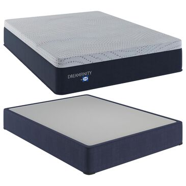 Dreamfinity by Sealy Hybrid 2 Medium King Mattress with High Profile Box Springs, , large