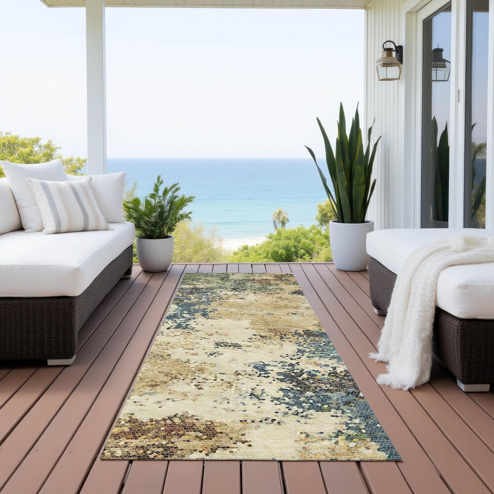 Dalyn Rug Company Lumara Multicolor 2'3" x 7'6" Runner, , large
