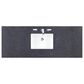 James Martin Vanities Brookfield 60" Single Bathroom Vanity in Pecan with 3 cm Charcoal Soapstone Quartz Top and Rectangular Sink, , large