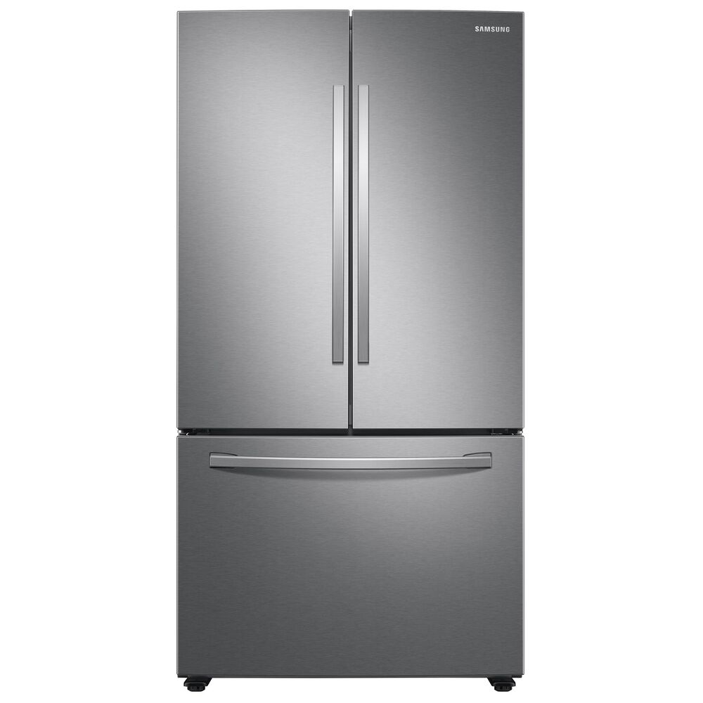 Samsung 28 Cu. Ft. Large Capacity 3-Door French Door Refrigerator with Internal Water Dispenser in Stainless Steel , , large