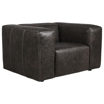 Bernhardt Bliss Leather Chair in Brown, , large