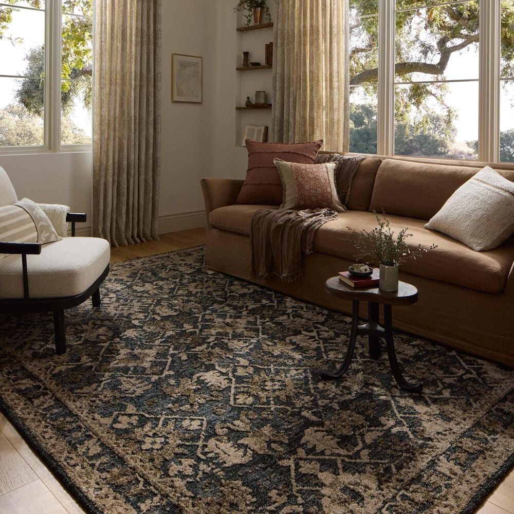 Loloi Percival Denim and Granite 7&#39;9&quot; x 9&#39;9&quot; Area Rug, , large