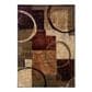 Oriental Weavers Hudson 3"10" x 5"5" Brown Rectangle Area Rug, , large