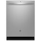 GE Appliances 24" Built-In Bar Handle Dishwasher with 45 dBA Quiet Package in Fingerprint Resistant Stainless Steel, , large