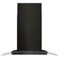 Whirlpool 30" Concave Glass Wall Mount Range Hood in Black Stainless, , large