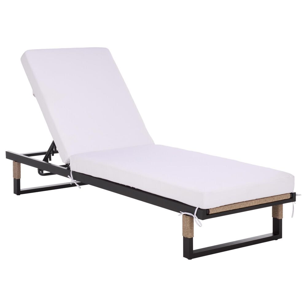 Safavieh Arman Lounger in White, , large