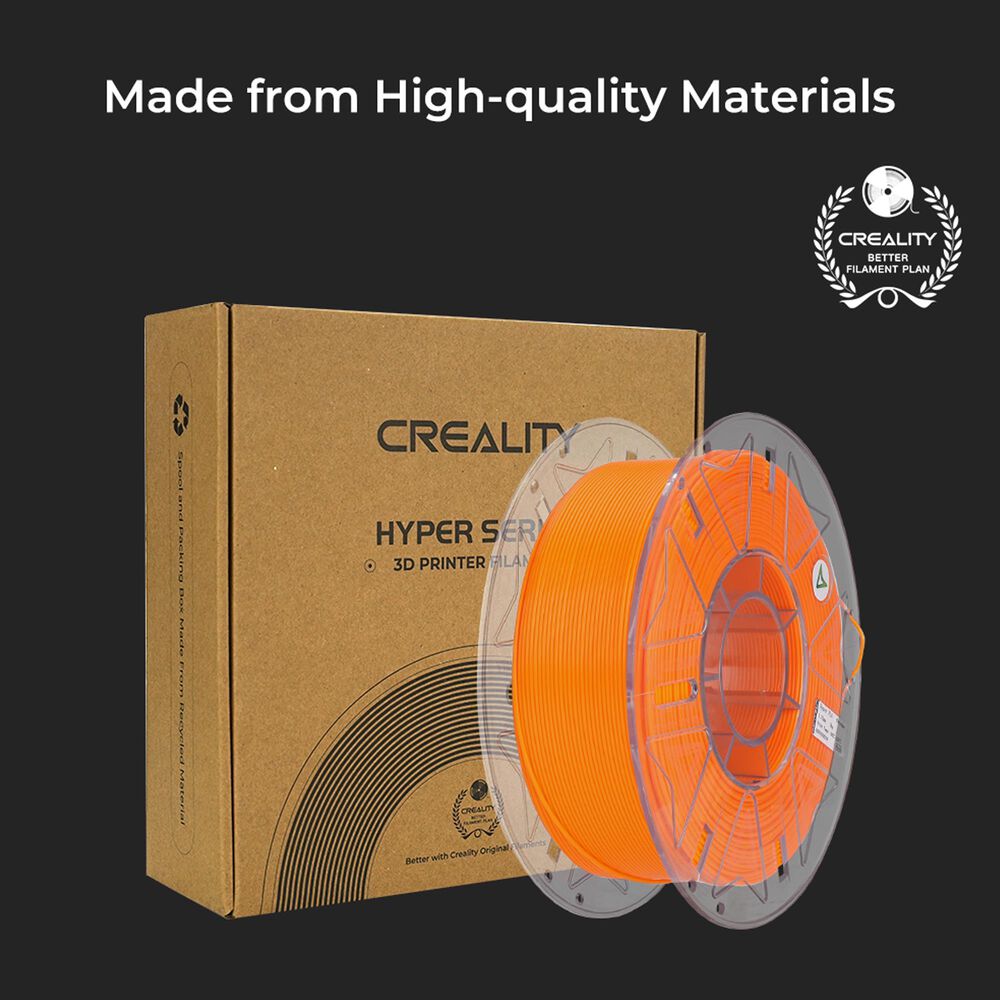 Creality 3D Technology Hyper Series 1Kg PLA RFID 3D Filament in Red, , large