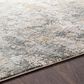 Surya Aisha 10" x 14" Charcoal, Gray, Light Gray and Mustard Area Rug, , large