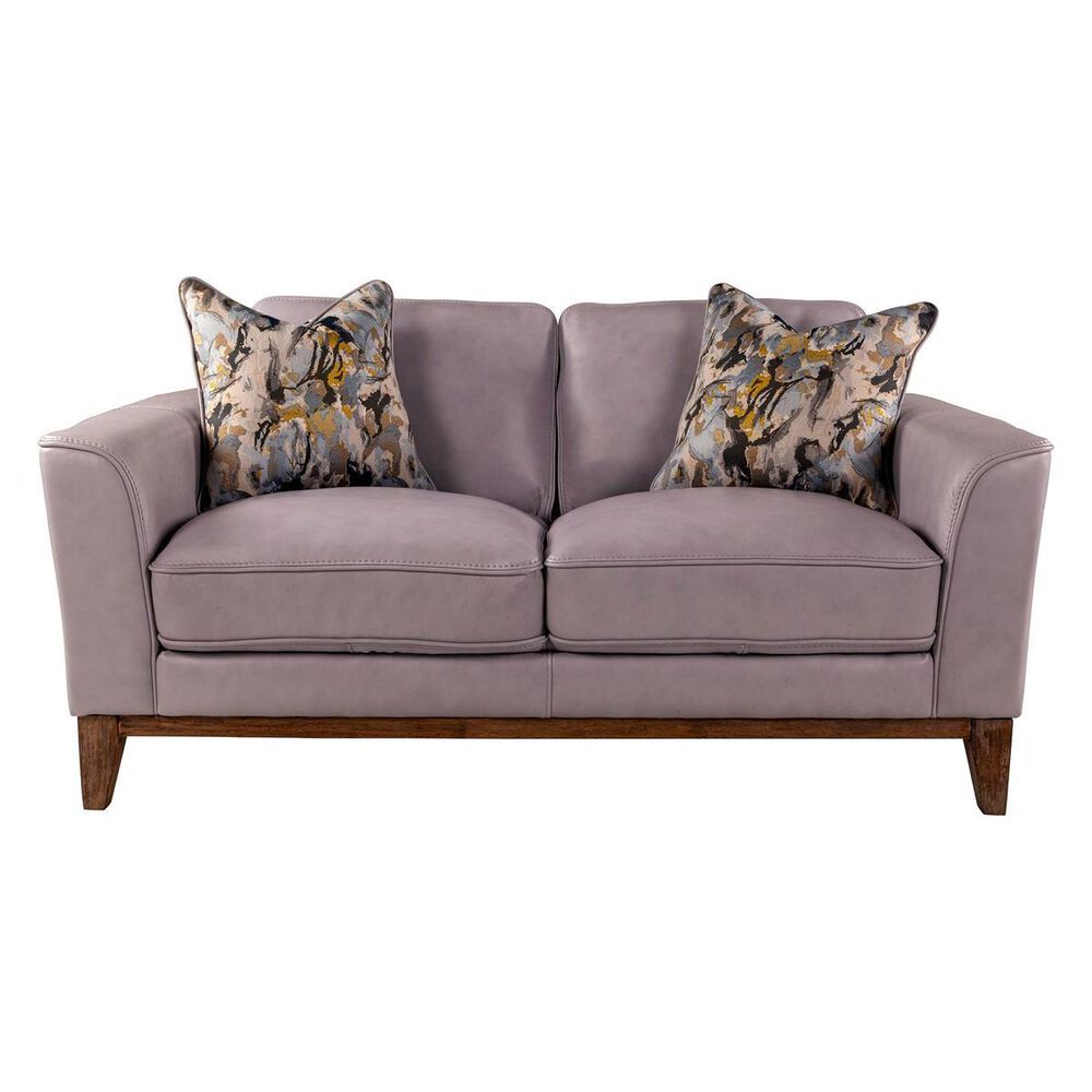 Sienna Designs Leather Loveseat in Cesena Ice, , large