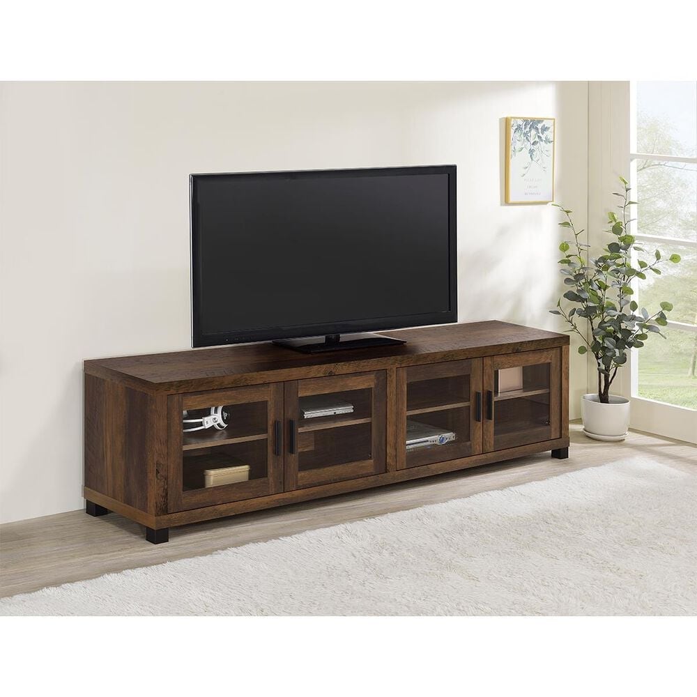 Pacific Landing TV Console in Dark Pine, , large