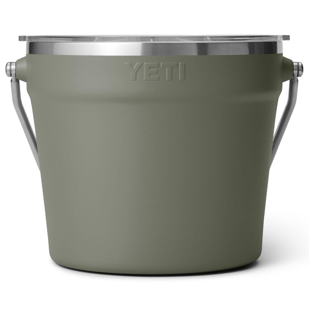 YETI Rambler Beverage Bucket in Pampa Green, , large