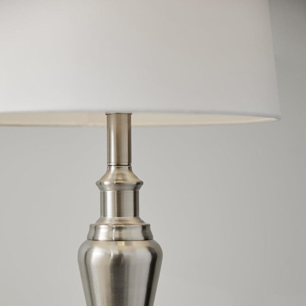 Adesso Glendale 3-Piece Lamp Set in Brushed Steel, , large