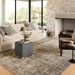 Amber Lewis x Loloi Morgan 3"6" x 5"6" Sunset and Ink Area Rug, , large