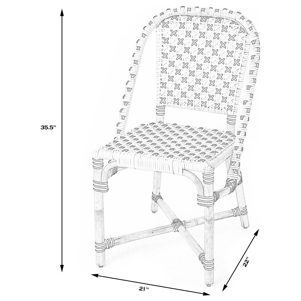 Butler Tenor Chair in White, , large