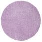 Safavieh August Shag 5"3" Round Lilac Area Rug, , large