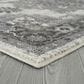 Amer Rugs Alexandria 2" x 3" Ivory and Stone Gray Area Rug, , large