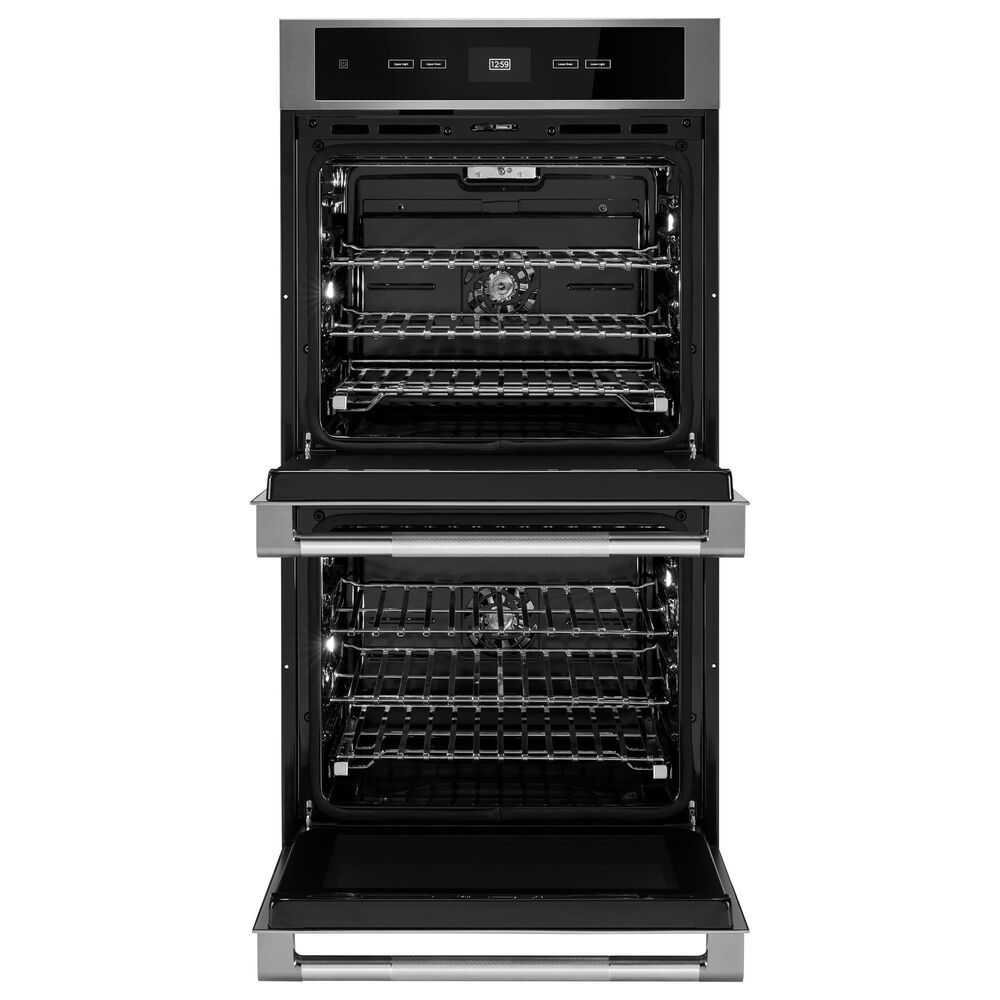 JennAir Rise JJW2827LL 27&quot; Double Electric Wall Oven in Stainless Steel, , large