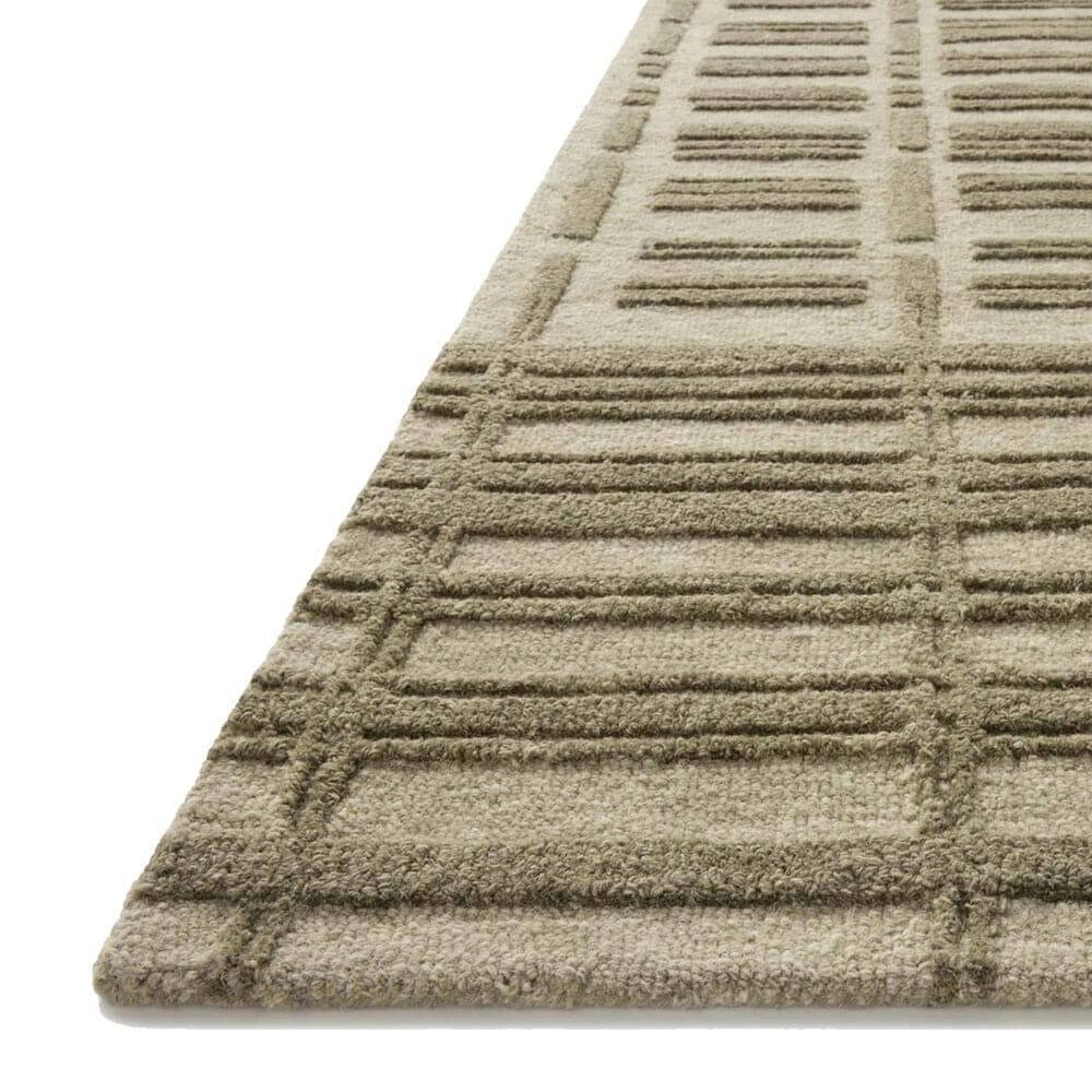 Chris Loves Julia x Loloi Bradley 7&#39;9&quot; x 9&#39;9&quot; Sage and Olive Area Rug, , large
