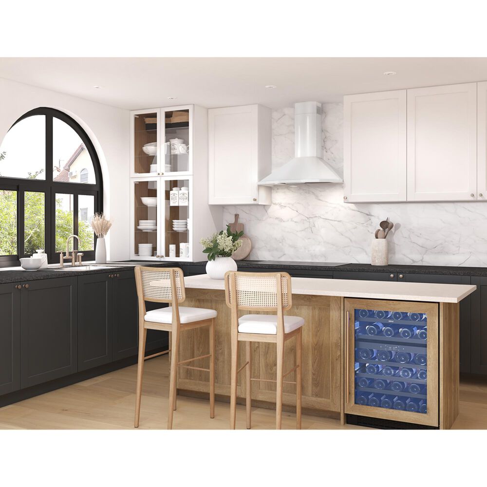 Zephyr Core Savona 36&quot; Wall Mounted Range Hood in White, , large