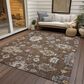 Dalyn Rug Company Portico PO6 Chocolate 9" x 12" Area Rug, , large