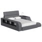 Mayberry Hill Valari Full Bed with Electronic Features in Grey, , large