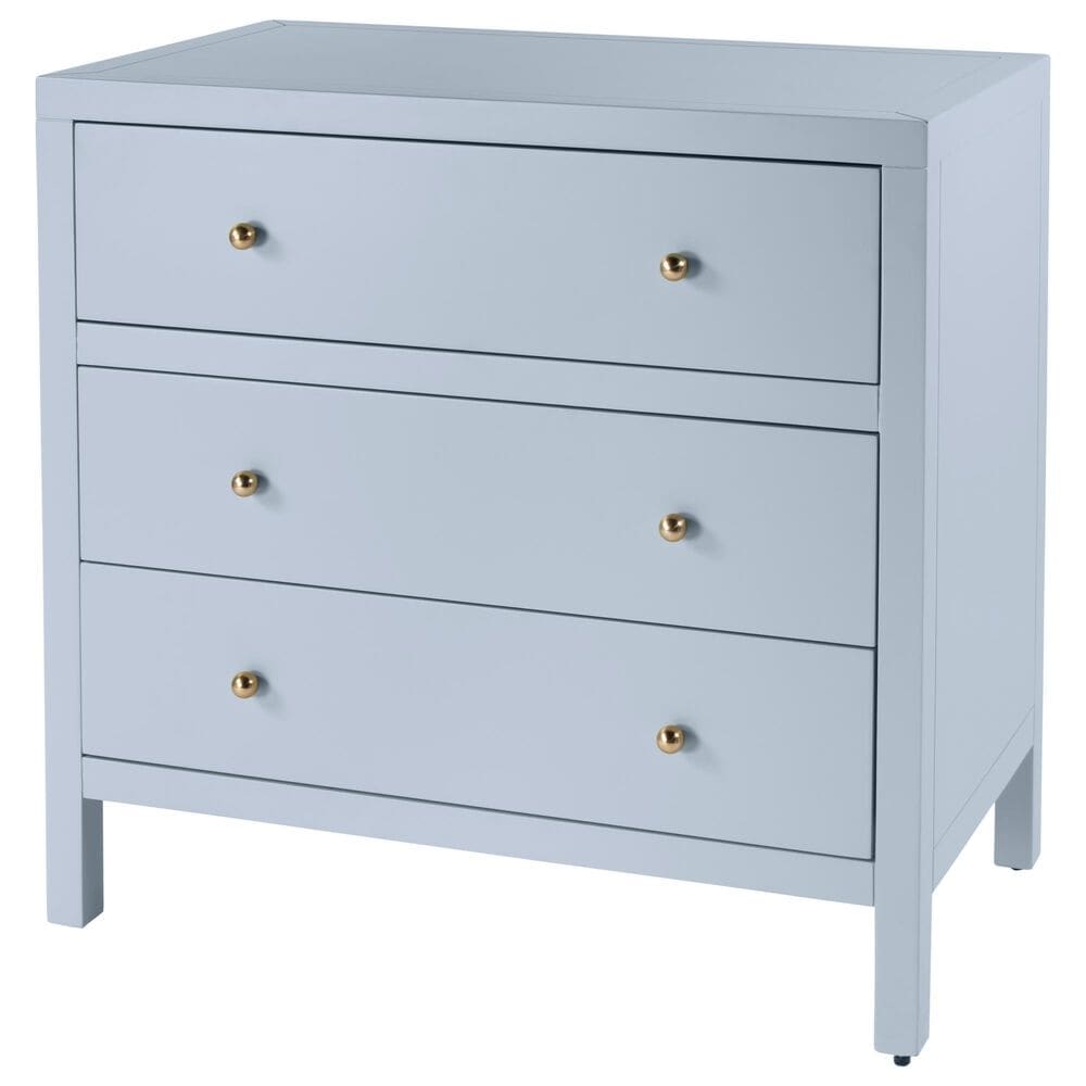 Butler Specialty Company Nora 3-Drawer Dresser in Light Blue, , large