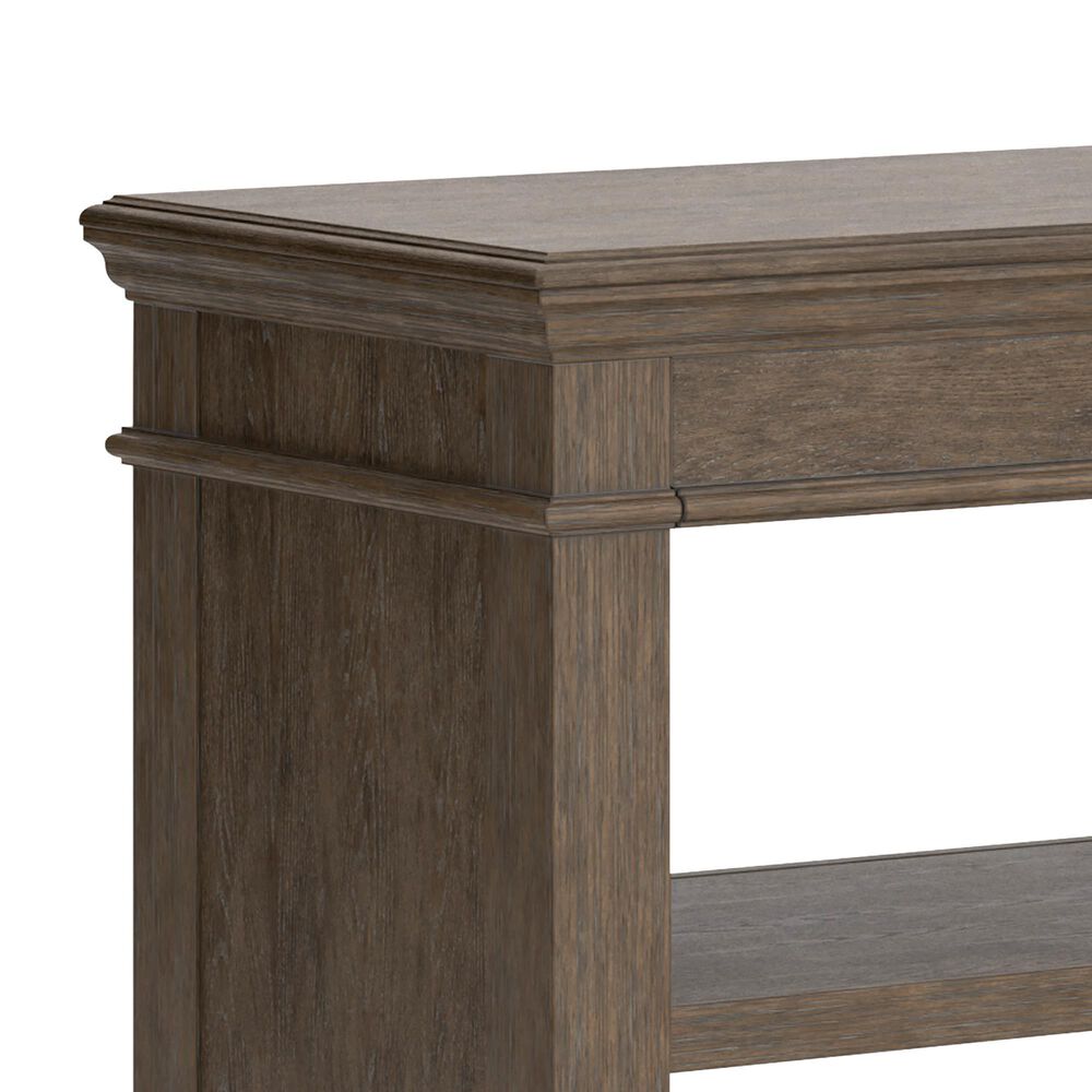 Ashley Janismore Credenza in Weathered Gray, , large