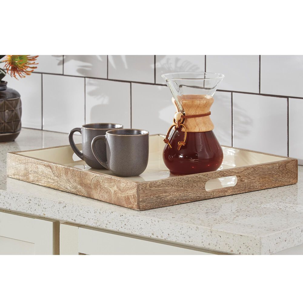 Signature Design by Ashley Moria Tray in Natural and White, , large