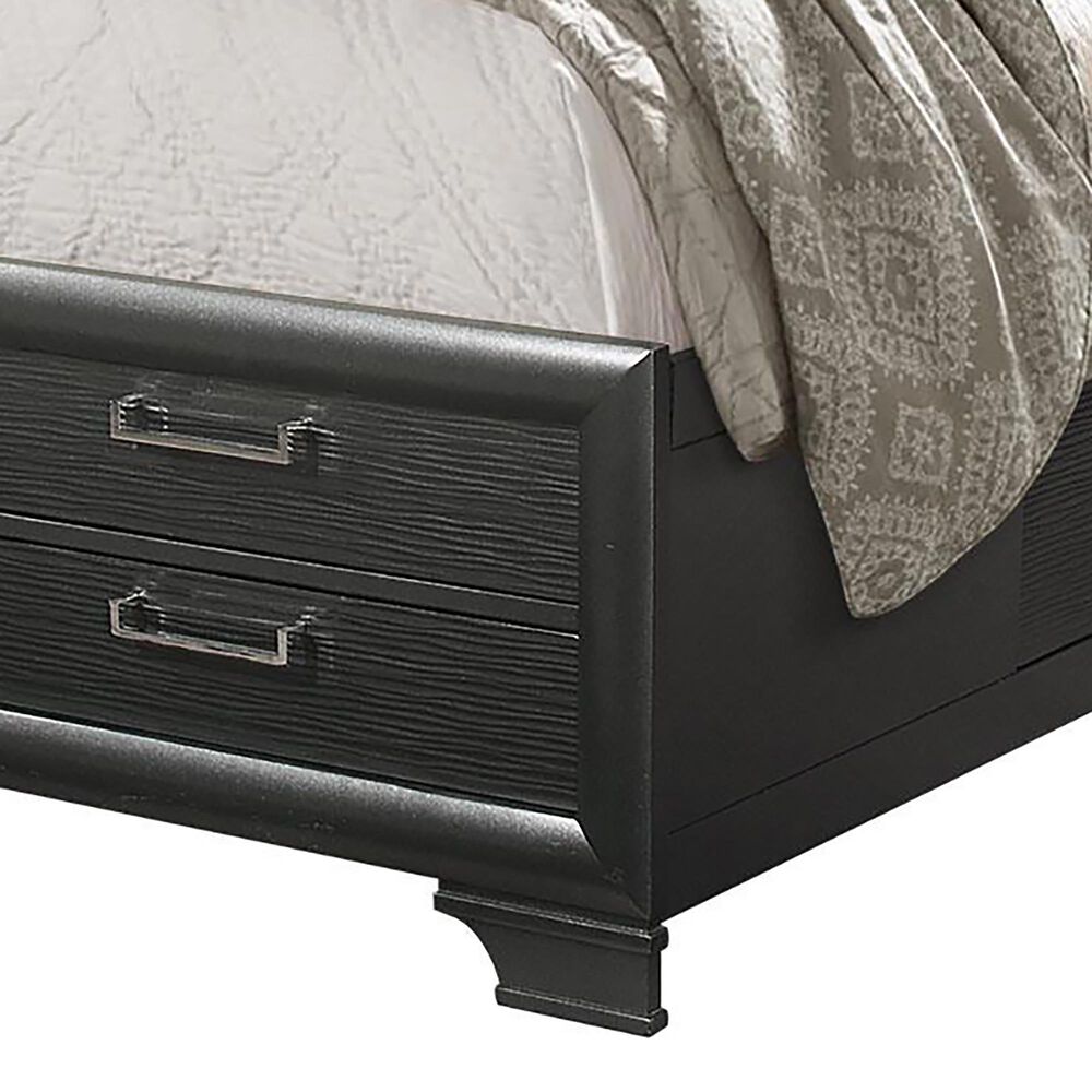 Global Furniture USA Jordyn Queen Bed in Dark Grey, , large