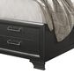 Global Furniture USA Jordyn Queen Bed in Dark Grey, , large