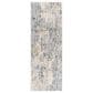 Surya Laila  2"7" x 7"3" Light Gray, Navy, Camel, Wheat and Charcoal Runner, , large