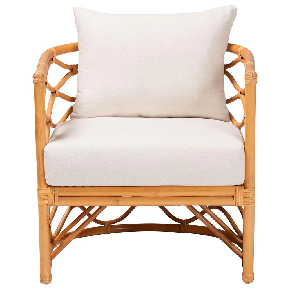 Baxton Studio Acelynn Arm Chair in Neutral, , large