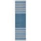Safavieh Montauk MTK214A 2"6" x 6" Blue and Grey Runner, , large