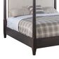 Hooker Furniture Big Sky King Canopy Bed in Charred Timber, , large