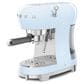 Smeg Espresso Manual Coffee Machine in Pastel Blue, , large