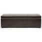 Baxton Studio Dennehy Storage Ottoman in Dark Brown, , large