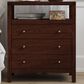 Butler Specialty Company Nora 3-Drawer Nightstand in Walnut Brown, , large