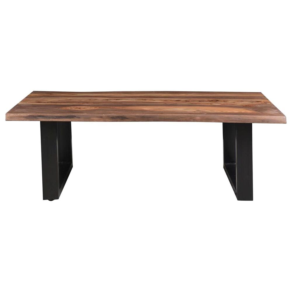 Linden Boulevard Brownstone II Cocktail Table in Nut Brown and Black, , large