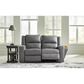 Ashley Brixworth Reclining Loveseat in Slate, , large